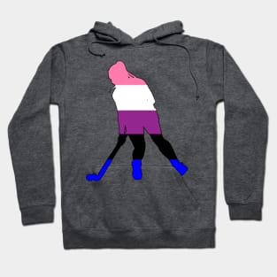 Field Hockey: Genderfluid Pride Hoodie